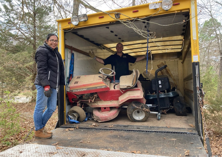 Dump Truck Clean out - The Strong Lion Junk Removal